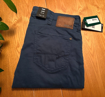 MENS MAVI JEANS CO JAKE BLUE NAVY TWILL SLIM FIT PANTS/JEANS 38 X 32 NWT