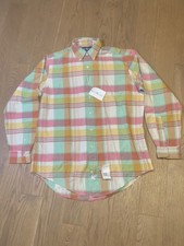 NWT Polo Ralph Lauren Classic Fit Plaid Oxford Shirt Men's M N12251500 