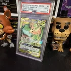 The Pokémon Company 2019 Venusaur & Snivy GX Cosmic Eclipse TAG TEAM Holo PSA 9