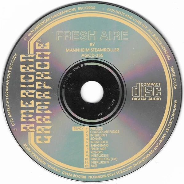 Mannheim Steamroller – Seasons A Fresh Aire 4xCD Collection by Chip Davis Foto 2 de 4