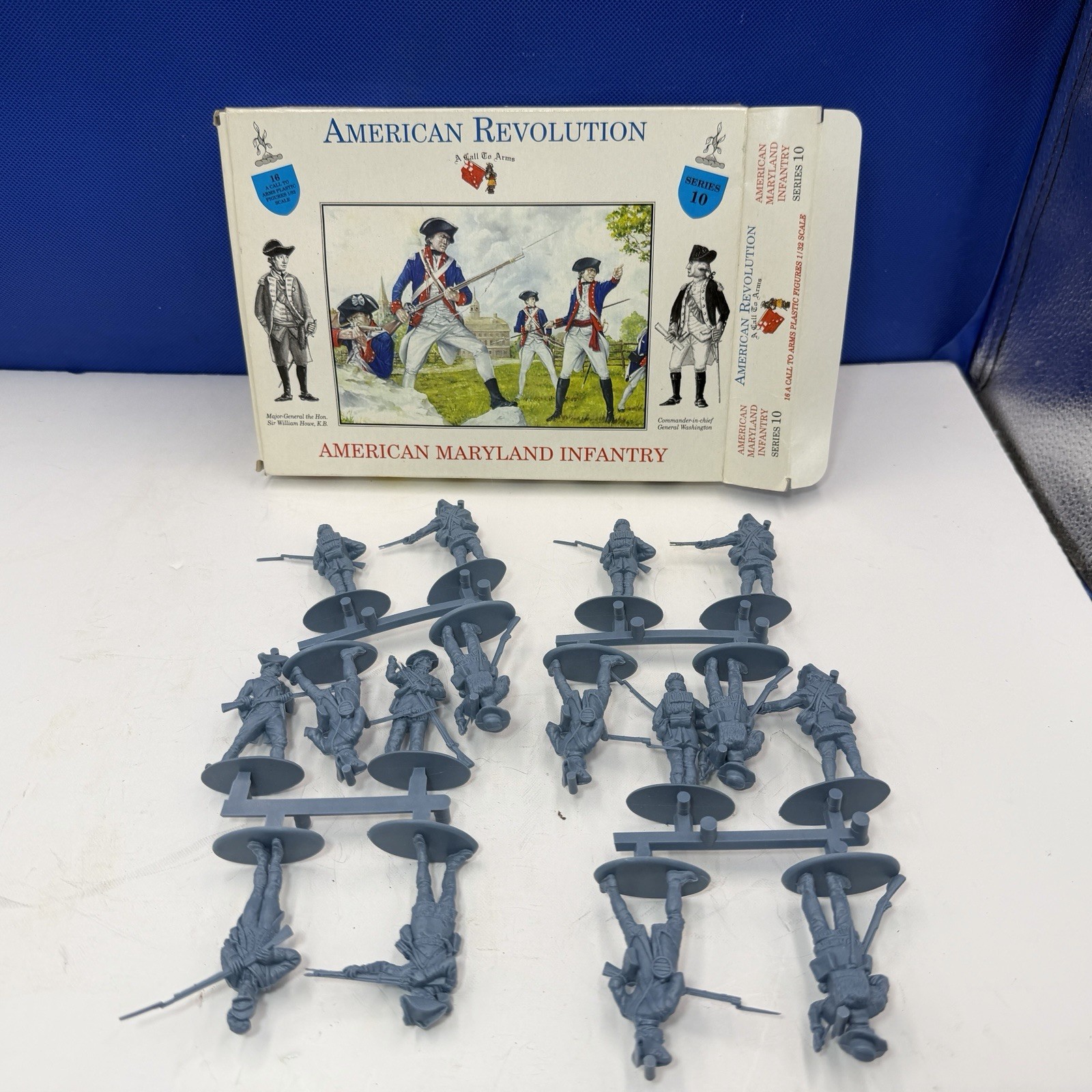 A CALL TO ARMS 1/32 AMERICAN REVOLUTION Maryland Infantry series 10 16 X FIGURES