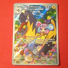 Pokémon TCG Iono's Kilowattrel Card Journey Together IR 163/159 on eBay