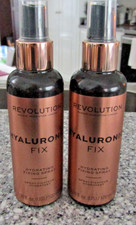 2 x Makeup Revolution Setting Spray Hyaluronic FIX Hydrating Mist Full Size 3.38