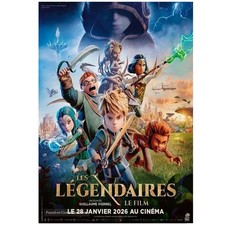 Les Legendaires Le Film 28 gennaio 2026 poster film fantasy