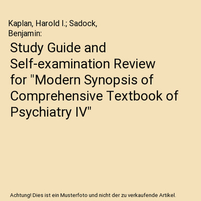 Study Guide and Self-examination Review for ''Modern Synopsis of Comprehensive Te