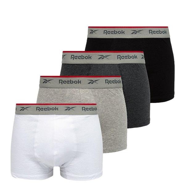 Мужские боксерские шорты Reebok Herrenkleidung C82712 TRUNK OVETT 4PK Wei 7790₽