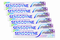 6 x 75ml Sensodyne Sensitive Teeth Toothpaste Gentle Whitening.