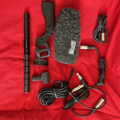 Sennheiser ME66 K6 Shotgun Mikrofon inkl. Netzmodul & Rycote Softie Kabel 