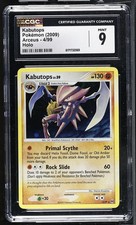 CGC 9 MINT Kabutops 4/99 Arceus Holo Pokemon Card on eBay