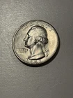 1941-D Washington Quarter GEM BU, TONED! 90% Silver 25c