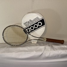 Vintage Wilson T2000 Tennis Racket VG Grip w/Cover - Light 4 3/8