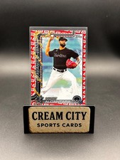 2025 Topps Holiday Sandy Alcantara Red Parallel December 25th SSP  /25 Marlins