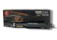 Coppola Keratin Complex Smoothing Therapy Straightener-1/2 inch Flat Iron, 450F
