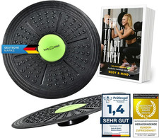 Balance-Board Deluxe Wackelbrett Für Physio-Therapie-Kreisel-Training; Trainiert
