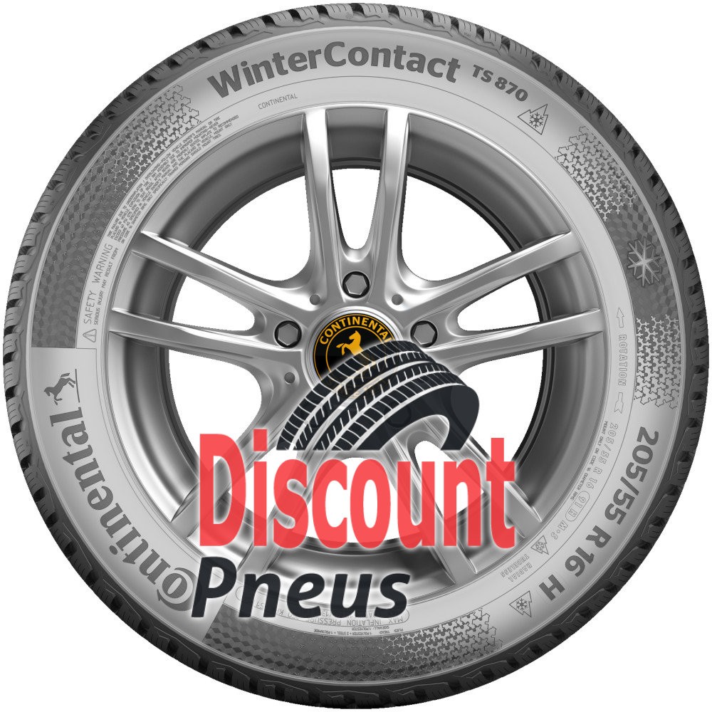 Pneu Continental WinterContact TS 870 225/50 R17 98H XL EVc pour hiver