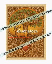 500 piece jigsaw puzzle Celtic Stag Tree nature spirit s