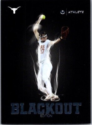2026 ONIT Athlete NIL Texas Softball #BL-2 Teagan Kavan Blackout Silver