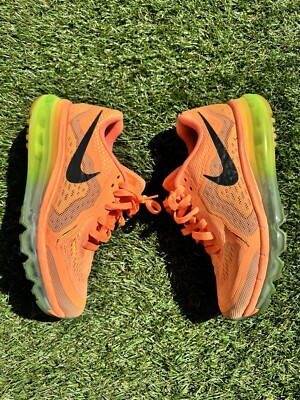 Nike Air Max 2014 Atomic Orange Volt Black-Volt-Gamma Blue