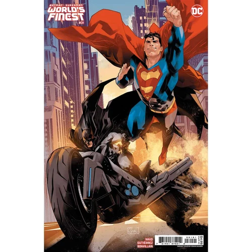 Batman Superman Worlds Finest #31 Cover C Edwin Galmon Card Stock Variant
