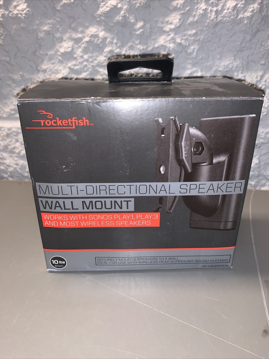 Rocketfish RF-HSWM1A18 Multi-Directional Speaker Wall Mount