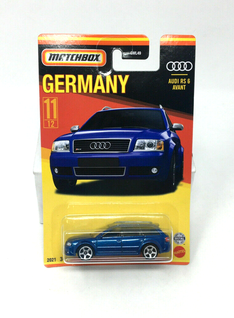 Matchbox MBX 2021 Germany Series Audi RS6 Avant - Blue | eBay