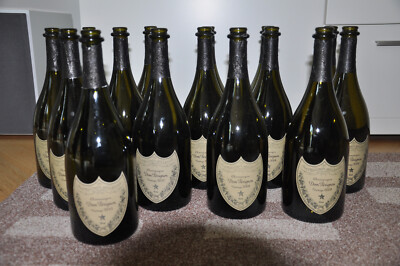 Dom Pérignon 0,75 Liter Flasche ohne Inhalt - leere Flasche