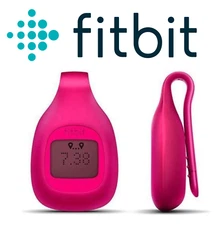 Fitbit Zip Wireless Activity Calories Steps Tracker Clip On Pedometer (Pink)