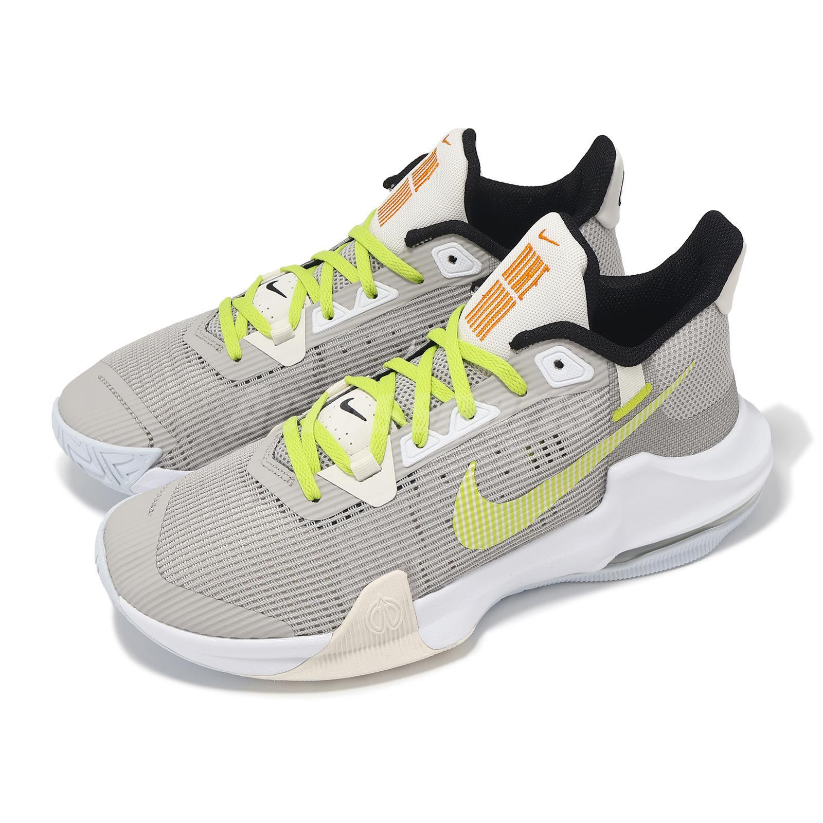 Мужская баскетбольная обувь Nike Air Max Impact 3 Light Iron Ore Atomic Green DC3725-007