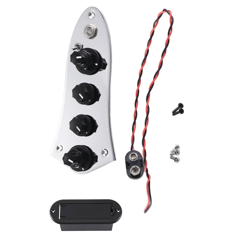 Jazz bass 2024 control plate loaded