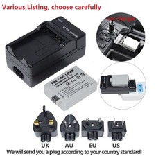 Battery or Wall Charger for Canon LP-E5 LC-E5 Canon EOS Rebel Xsi Camera