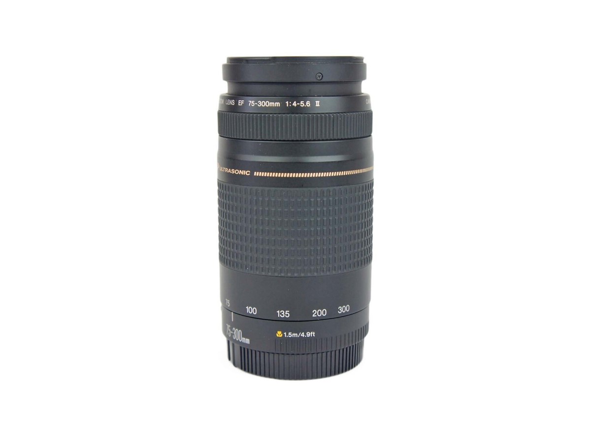 Canon 75-300mm f/4-5.6 II Tele Zoom Lens EF Mount From Japan
