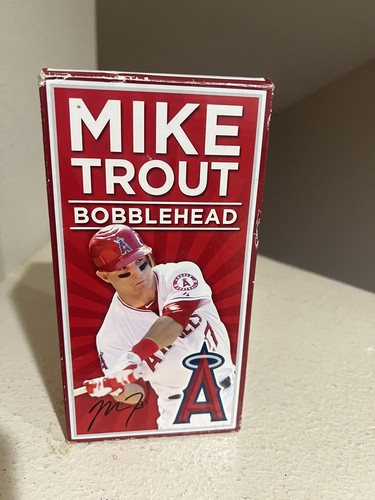 Mike Trout Wall Catch Anahiem Angels Bobblehead SGA 2012 Novato del Año - Imagen 3 de 7