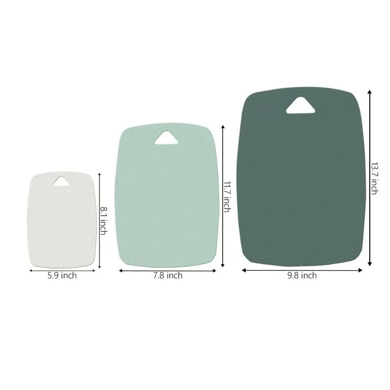 Tablas De Cortar Plásticas Para Cocina. Tablas Para Cortar Set De 3 Multicolor. - Image 2 of 4