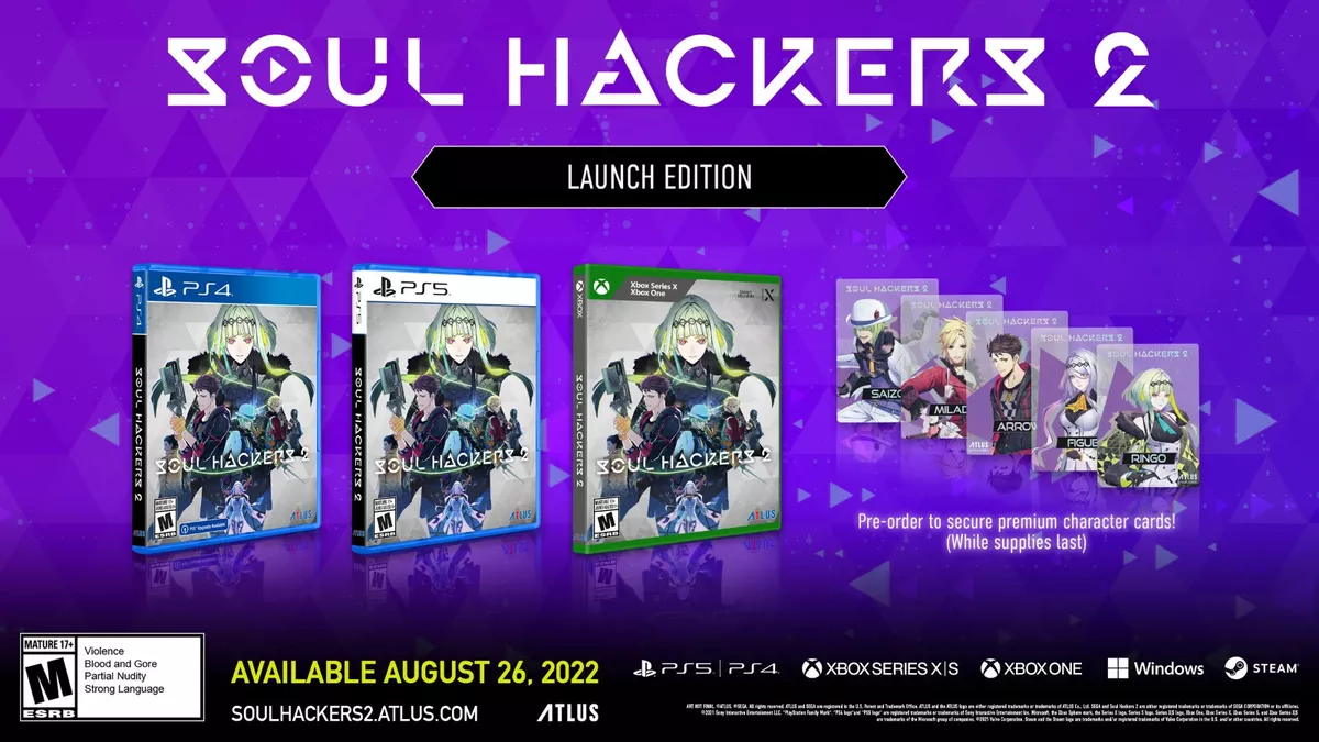 Soul Hackers 2: Launch Edition - PlayStation 4 