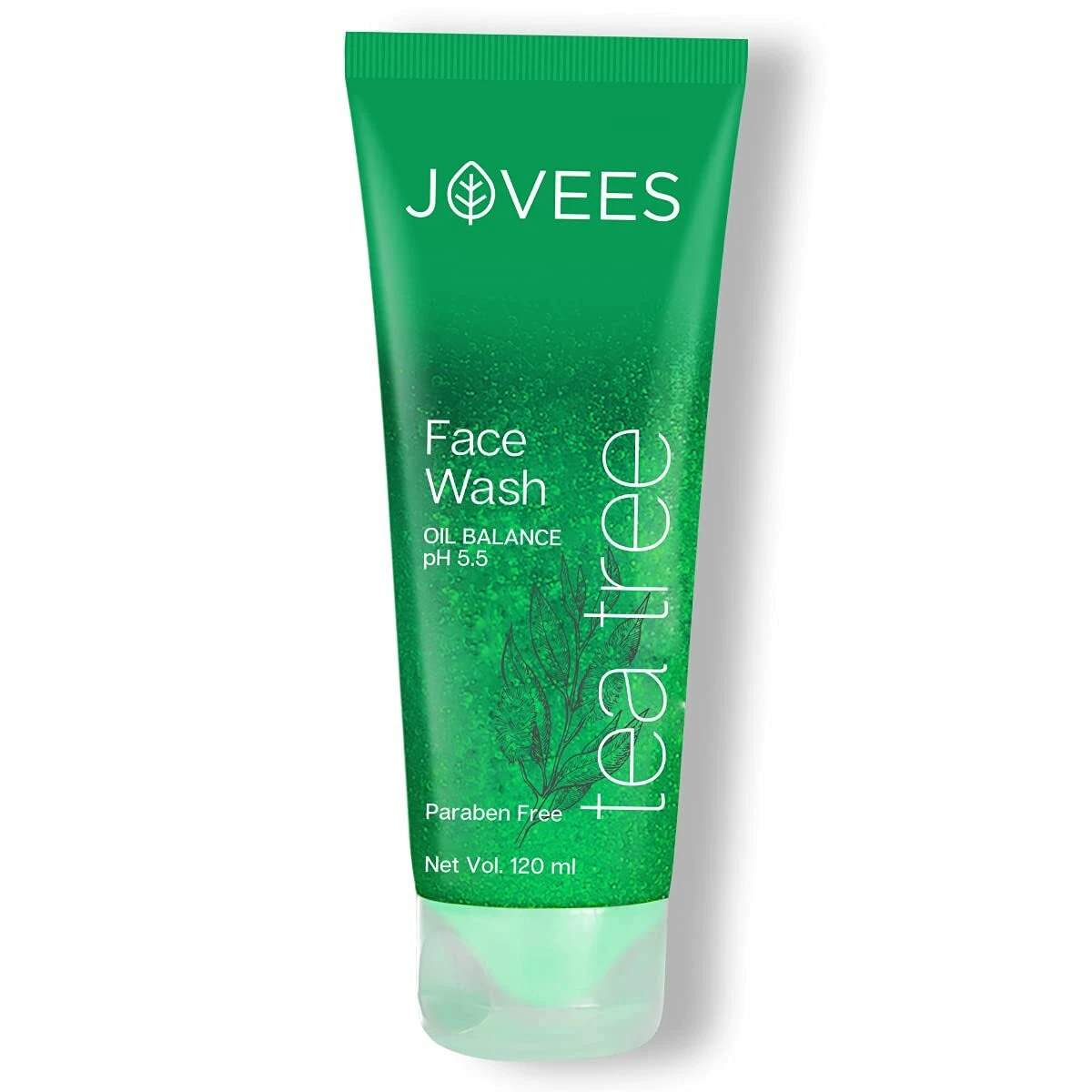 Jovees Herbal Tea Tree Oil Control Face Wash For Oily and