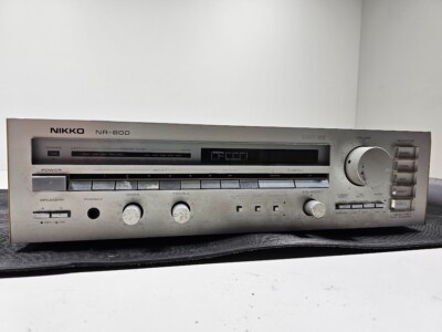 Gebraucht Nikko NR-800 Stereo Empfänger   Funktionstüchtig Ohne Kabel Sichtbare