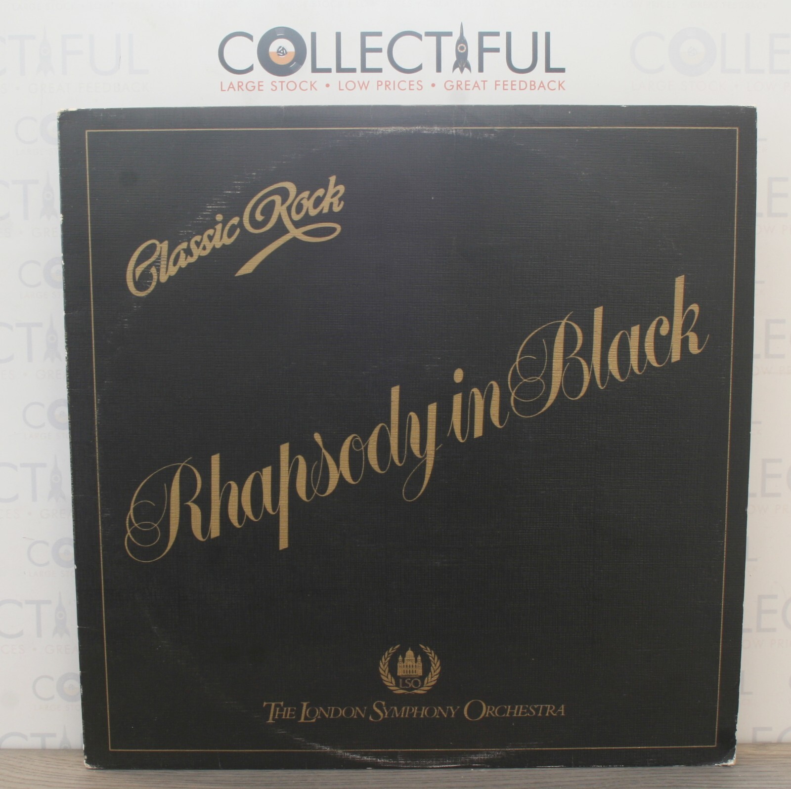 LONDON SYMPHONY ORCHESTRA - RHAPSODY IN BLACK - SOUL CLASSICS - VINYL LP🔥