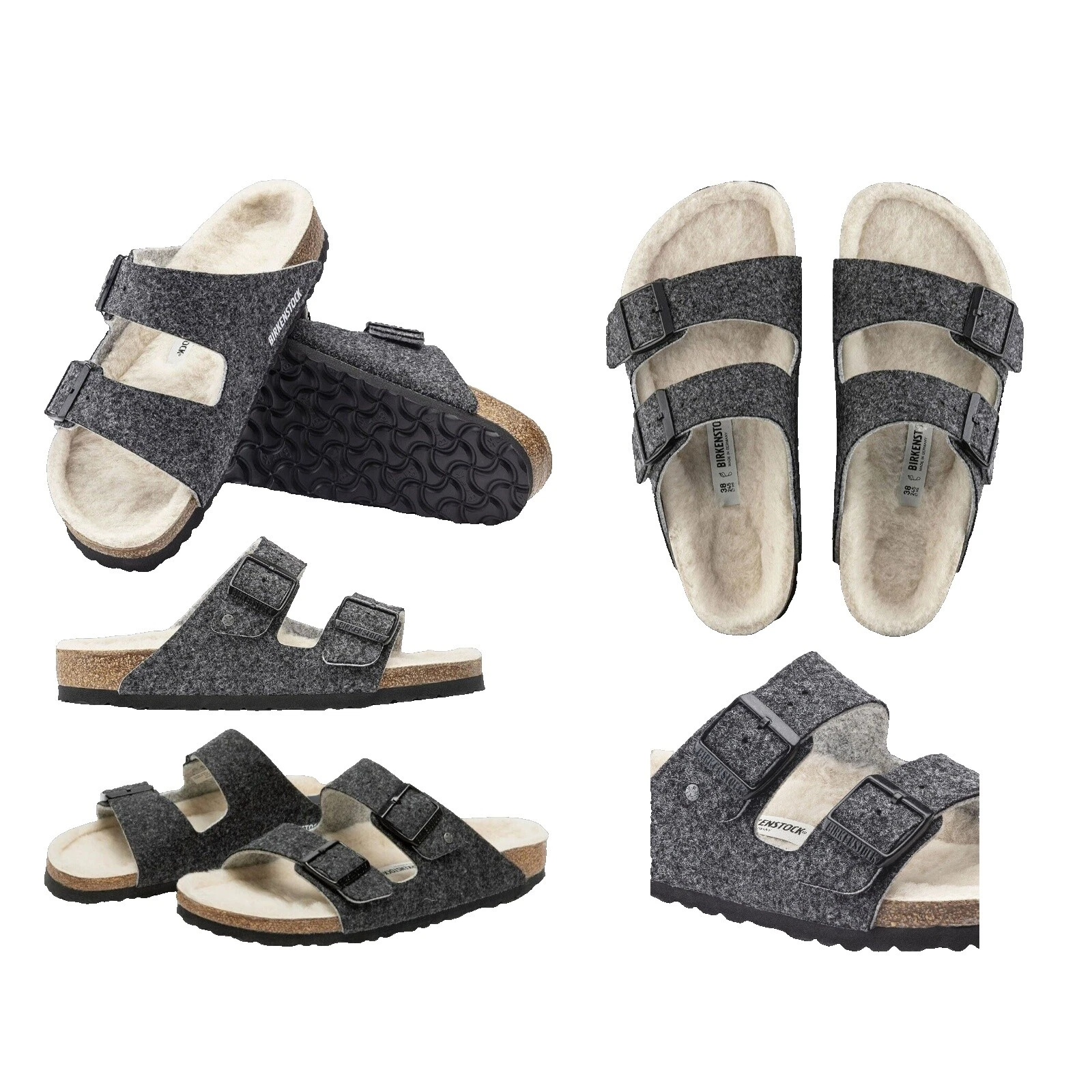 Sandalias de Goma Sólida Birkenstock para De hombre