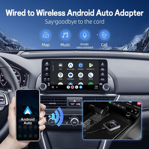Ottocast A2AIR Pro Wireless Android Auto Adapter Navigation Player USB Plug&Play - Picture 2 of 13