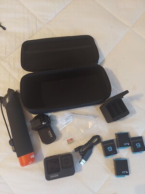 GoPro HERO9 Action Camera with Premium Accessories - Black