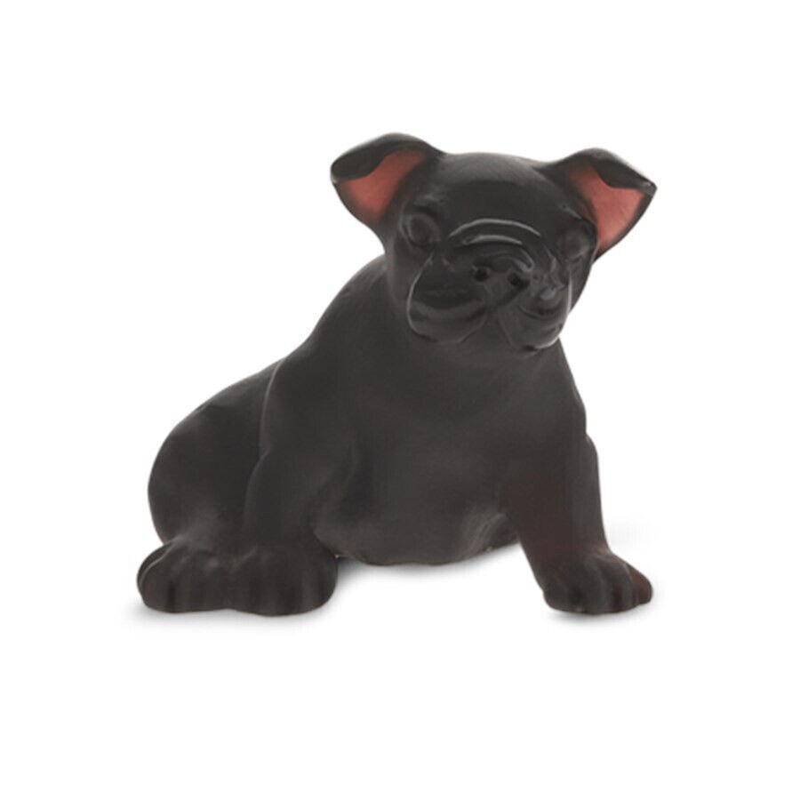 DAUM CRYSTAL MINI FRENCH BULLDOG FIGURINE #05262-2/C BRAND NIB