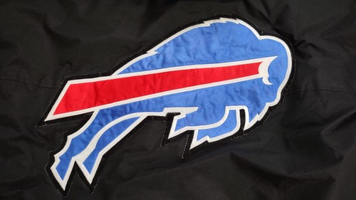 VINTAGE STARTER BUFFALO BILLS FULL ZIPP WITH HOOD WINTER JACKET IN SIZE M - Picture 5 of 10