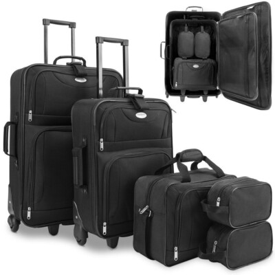Kofferset 4-tlg Trolley Set Koffer Tasche Handgepäck Reisekoffer