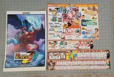 (CARD) Street Fighter Zero 3 Upper Art set for Sega New Astro City Naomi Jamma