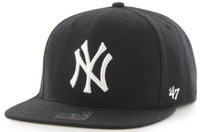 Forty Seven 47 Brand New York Yankees Black Ny No Shot Captain Snapback Cap