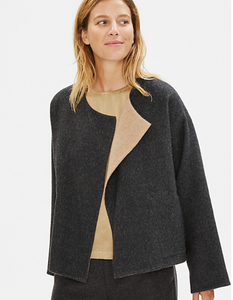 eileen fisher alpaca jacket