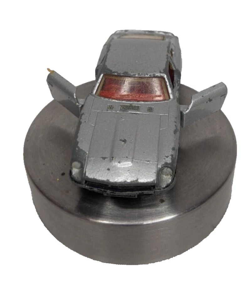 Caja de cerillas de plata Superfast Datsun 280z 1978 vintage 2+2 #87 Lesney Inglaterra Foto 4 de 4