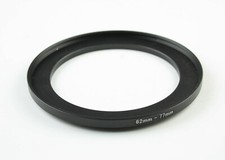 Step-Up Ring - 62mm to 77mm - For Filters Lens Hoods  More - 62-77mm