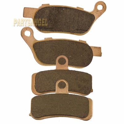 F+R Brake Pads For Dyna Switchback SuperGlide Wide Glide Street Bob Low Rider 