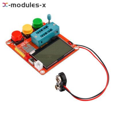 LCR-T4-MINI-Z Transistor Tester 1.7'' 12864 LCD Capacitance Servo Frequency Test